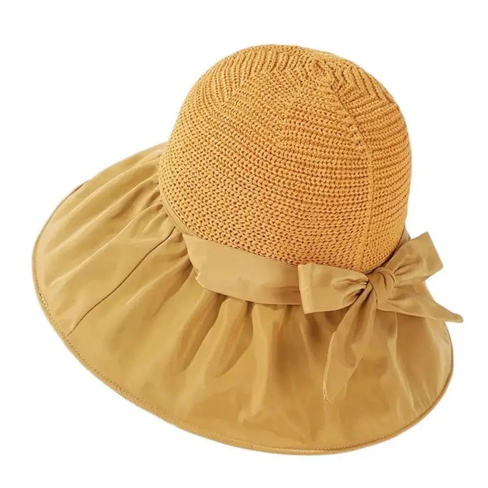 Martina – Breezy foldable – Sun hat-Apparel & Accessories > Clothing Accessories > Hats > Sun Hats-Cíelo Fióra Atelier