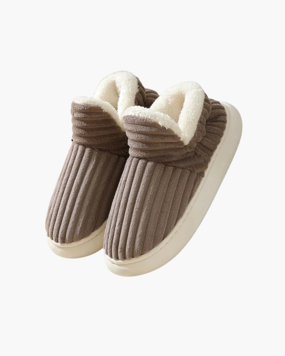 Mathilde – Ultra-soft lining – Warm slippers-Apparel & Accessories > Shoes > Slippers > Warm Indoor Slippers-Cíelo Fióra Atelier