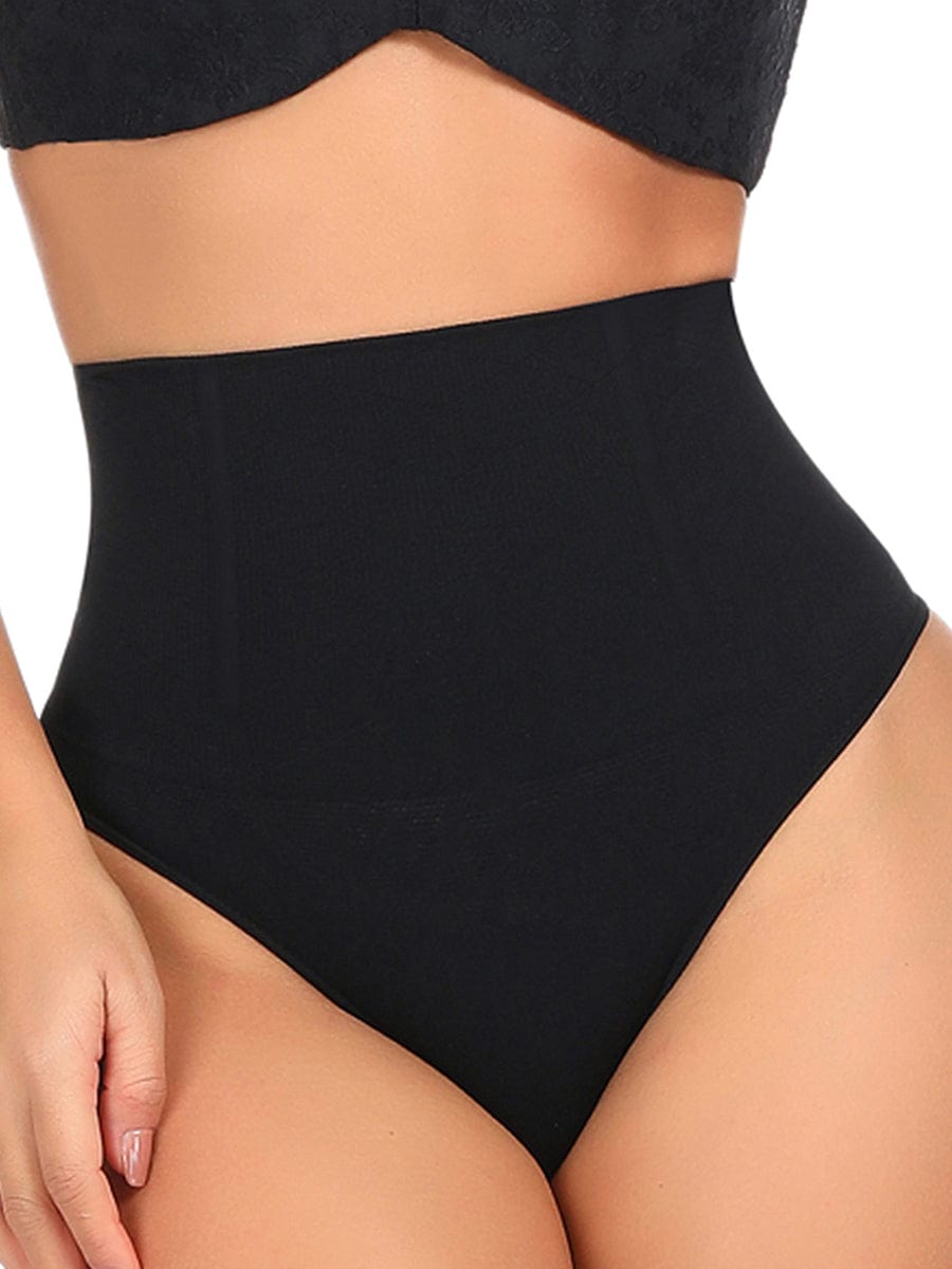 Michela – Anti-roll boning – Shapewear thong-Apparel & Accessories > Clothing > Underwear & Socks > Shapewear > Shaping Thong-Cíelo Fióra Atelier