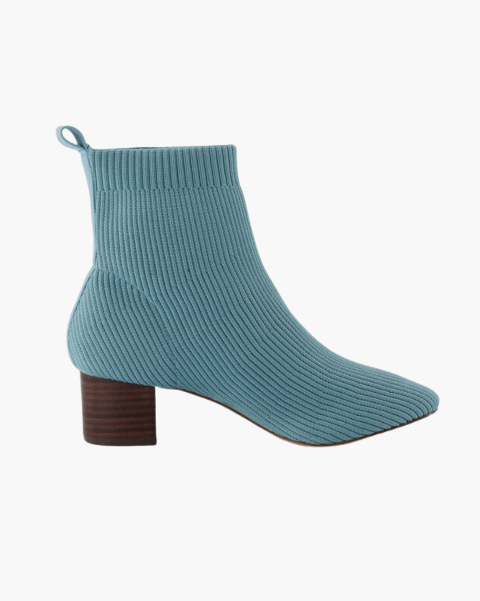 Milana – Soft knit upper – Knitted ankle boots-Apparel & Accessories > Shoes > Boots > Heeled Boots-Cíelo Fióra Atelier