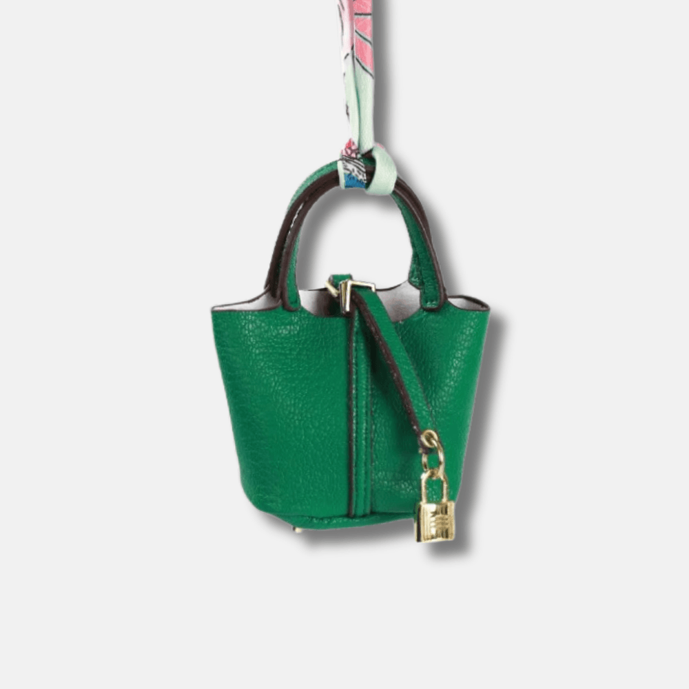 Mini 2 – Sleek compact design – Bag charm-Apparel & Accessories > Handbags, Wallets & Cases > Handbag Accessories > Charms-Cíelo Fióra Atelier