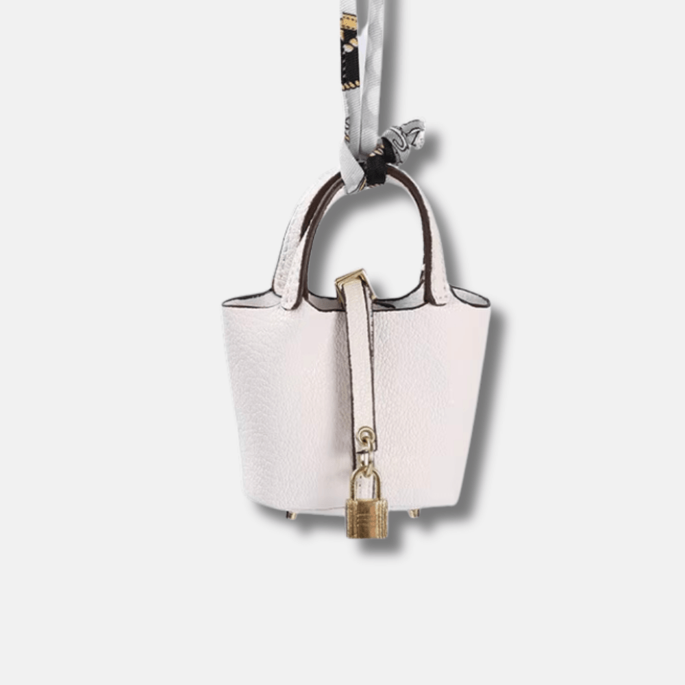 Mini 2 – Sleek compact design – Bag charm-Apparel & Accessories > Handbags, Wallets & Cases > Handbag Accessories > Charms-Cíelo Fióra Atelier