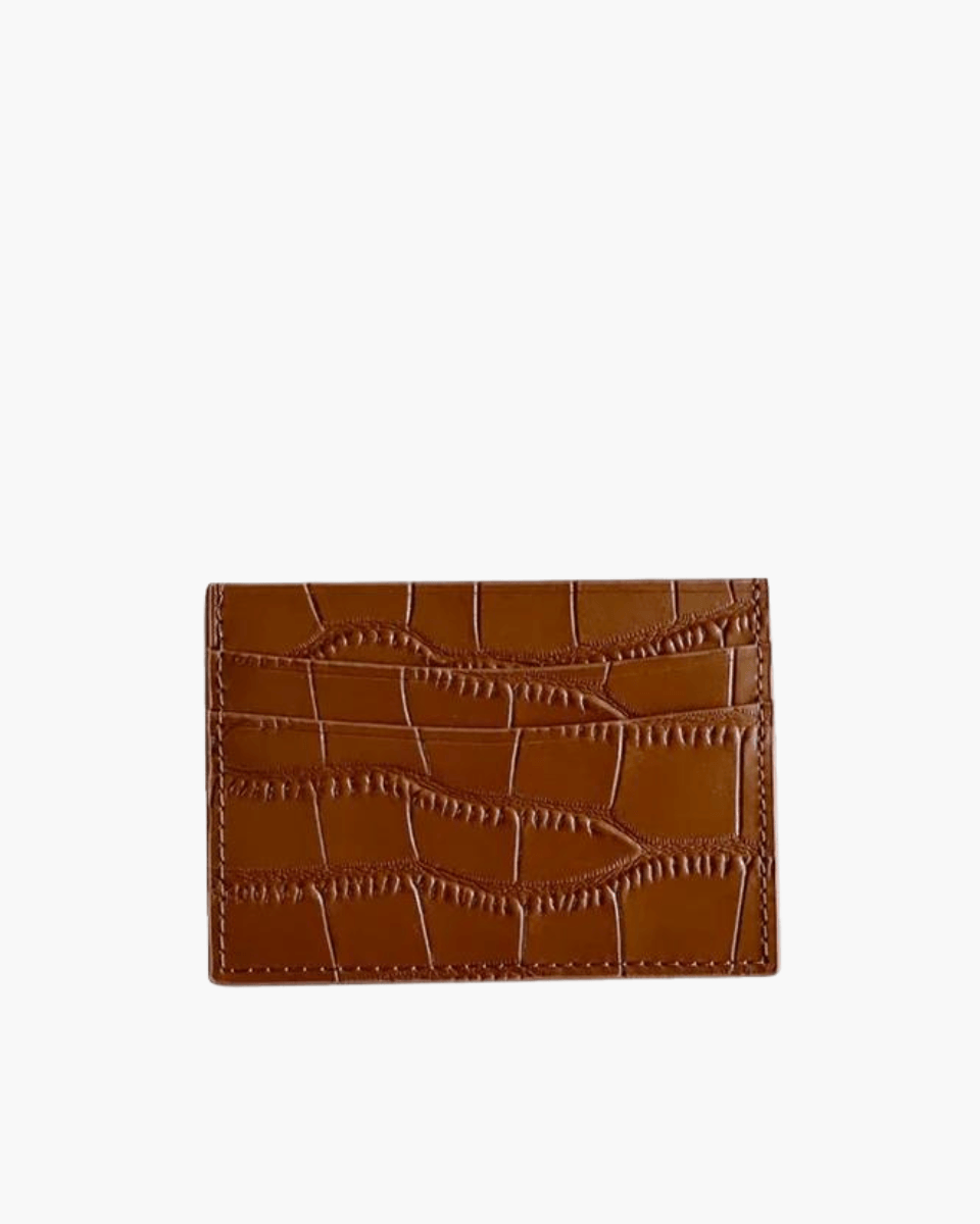 Mira – Luxe textured finish – Card holder-Apparel & Accessories > Handbags, Wallets & Cases > Wallets & Money Clips > Card Holders-Cíelo Fióra Atelier