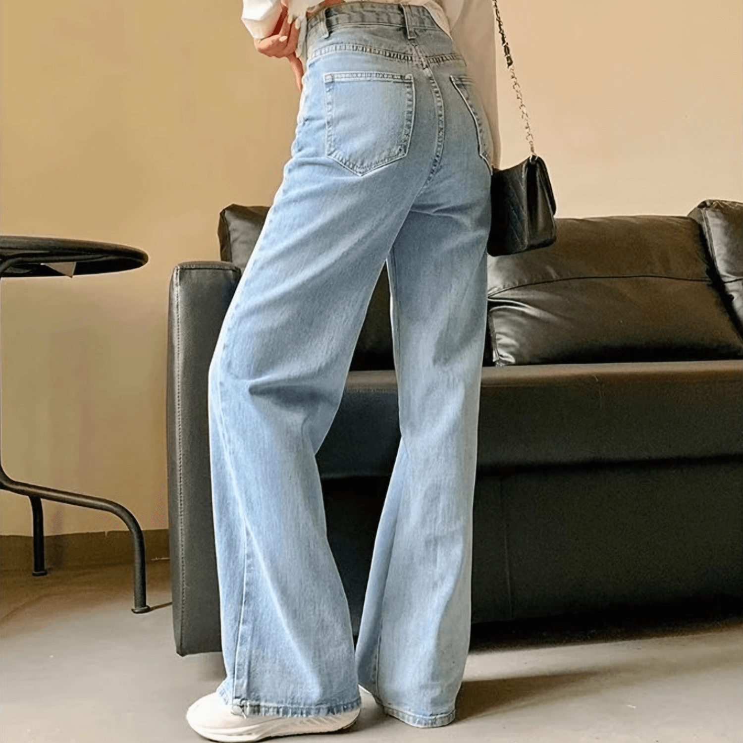 Navila – Wide-leg cut – Everyday jeans-Apparel & Accessories > Clothing > Pants > Jeans-Cíelo Fióra Atelier