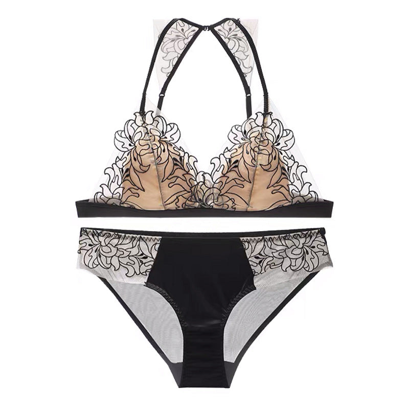 Oriana – Lace halter – Lingerie set-Apparel & Accessories > Clothing > Underwear & Socks > Lingerie > Lace Lingerie Sets-Cíelo Fióra Atelier