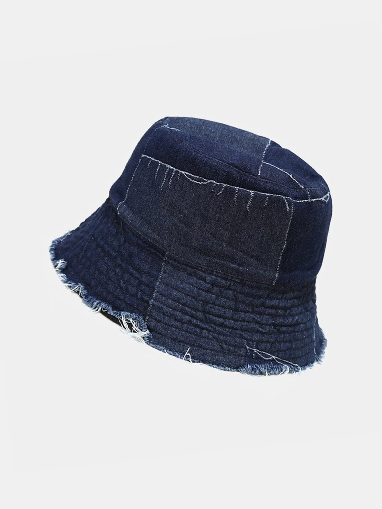 Orivette – Spliced reversible – Bucket hat-Apparel & Accessories > Clothing Accessories > Hats > Bucket Hats-Cíelo Fióra Atelier