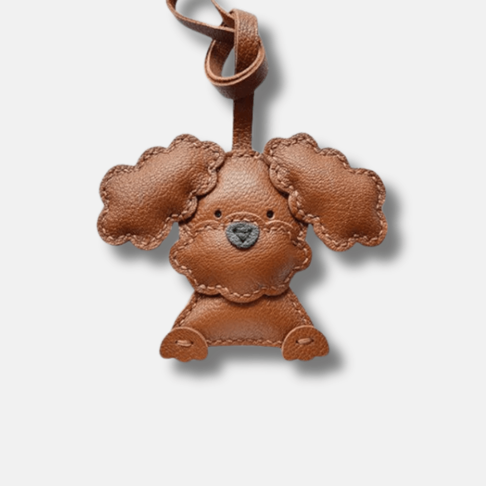 Poodle Puppy – Adorable design – Bag charm-Apparel & Accessories > Handbags, Wallets & Cases > Handbag Accessories > Charms-Cíelo Fióra Atelier