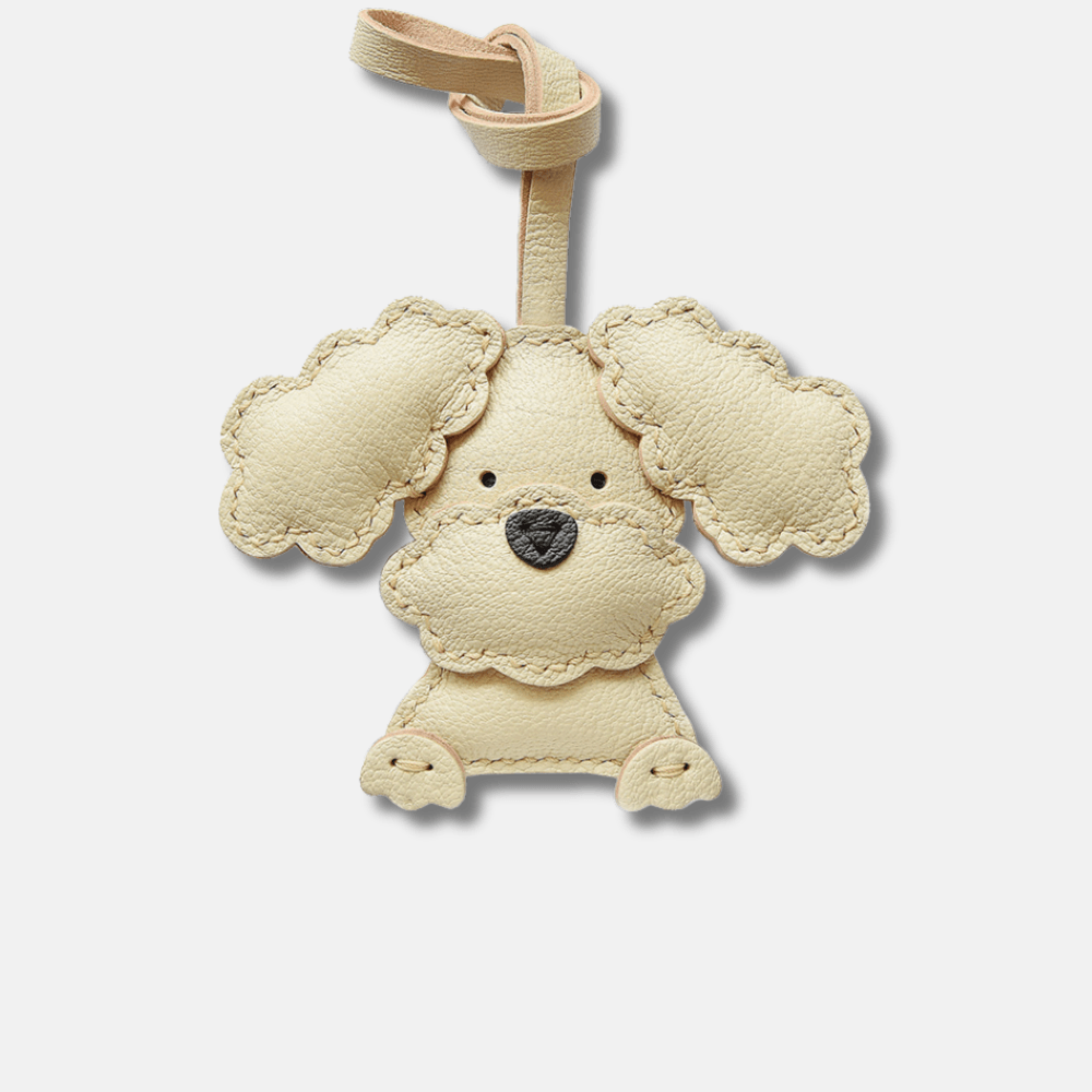 Poodle Puppy – Adorable design – Bag charm-Apparel & Accessories > Handbags, Wallets & Cases > Handbag Accessories > Charms-Cíelo Fióra Atelier