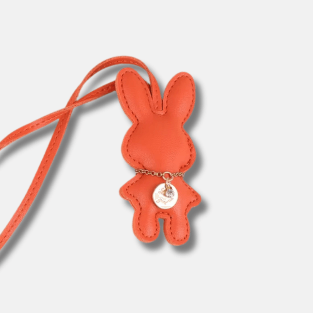 Rabbit – Cute rabbit design – Bag charm-Apparel & Accessories > Handbags, Wallets & Cases > Handbag Accessories > Charms-Cíelo Fióra Atelier