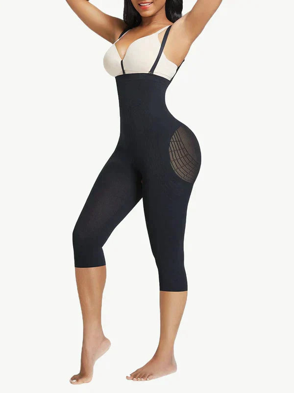 Rosaura – Gentle compression – Body shaper capri-Apparel & Accessories > Clothing > Underwear & Socks > Shapewear > Capri Shapewear-Cíelo Fióra Atelier