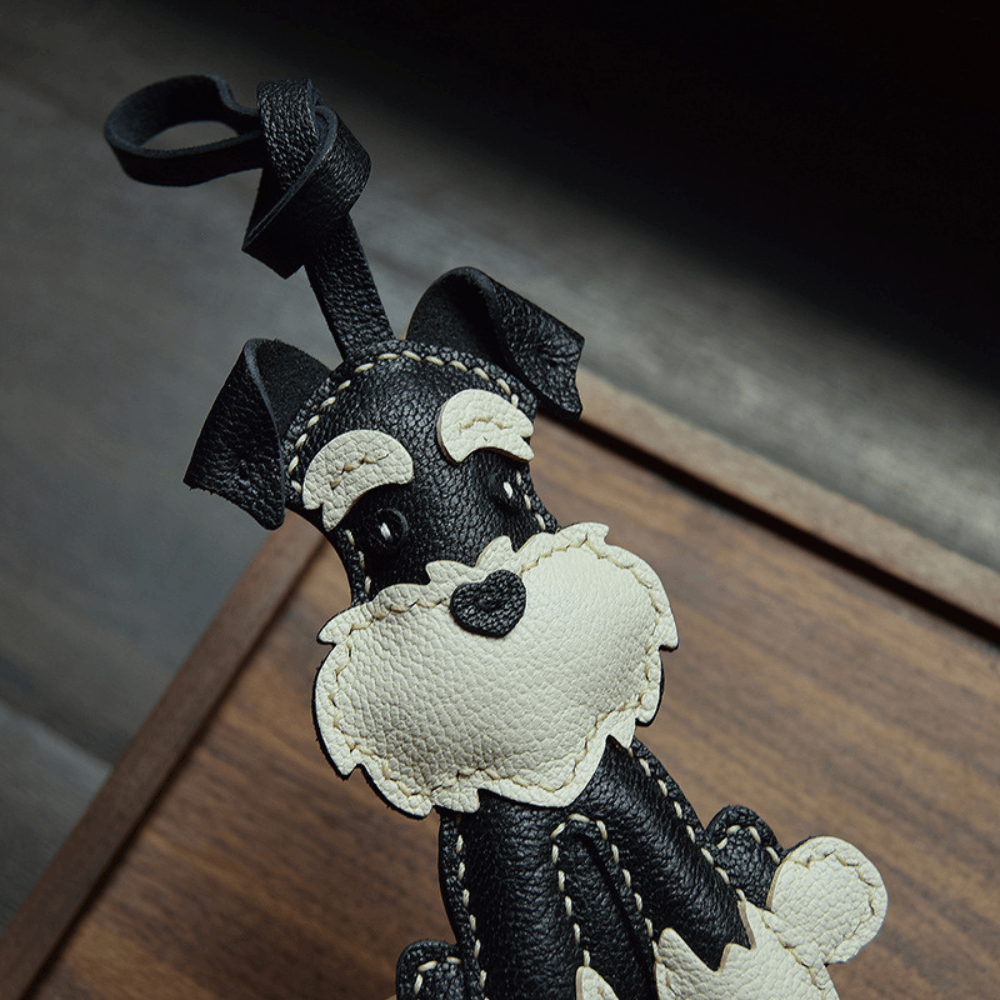 Schnauzer – Charming design – Bag charm-Apparel & Accessories > Handbags, Wallets & Cases > Handbag Accessories > Charms-Cíelo Fióra Atelier