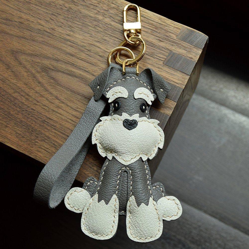 Schnauzer – Charming design – Bag charm-Apparel & Accessories > Handbags, Wallets & Cases > Handbag Accessories > Charms-Cíelo Fióra Atelier