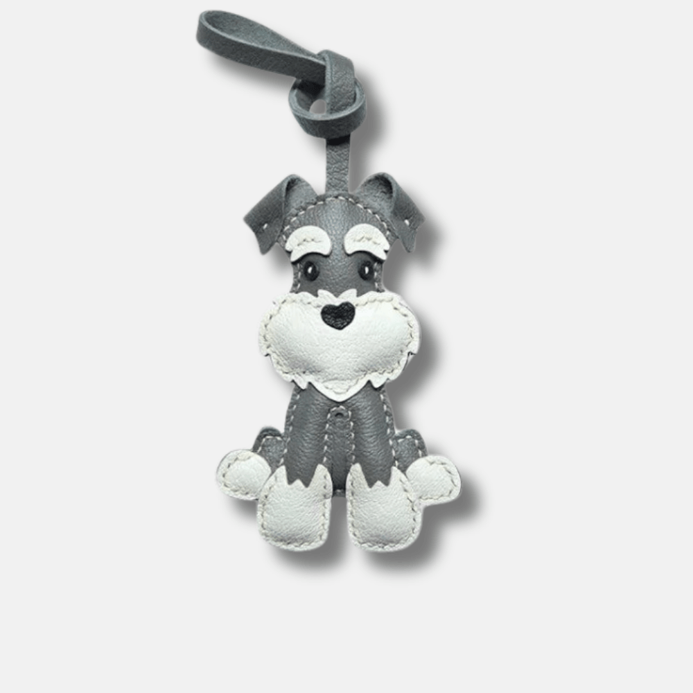 Schnauzer – Charming design – Bag charm-Apparel & Accessories > Handbags, Wallets & Cases > Handbag Accessories > Charms-Cíelo Fióra Atelier