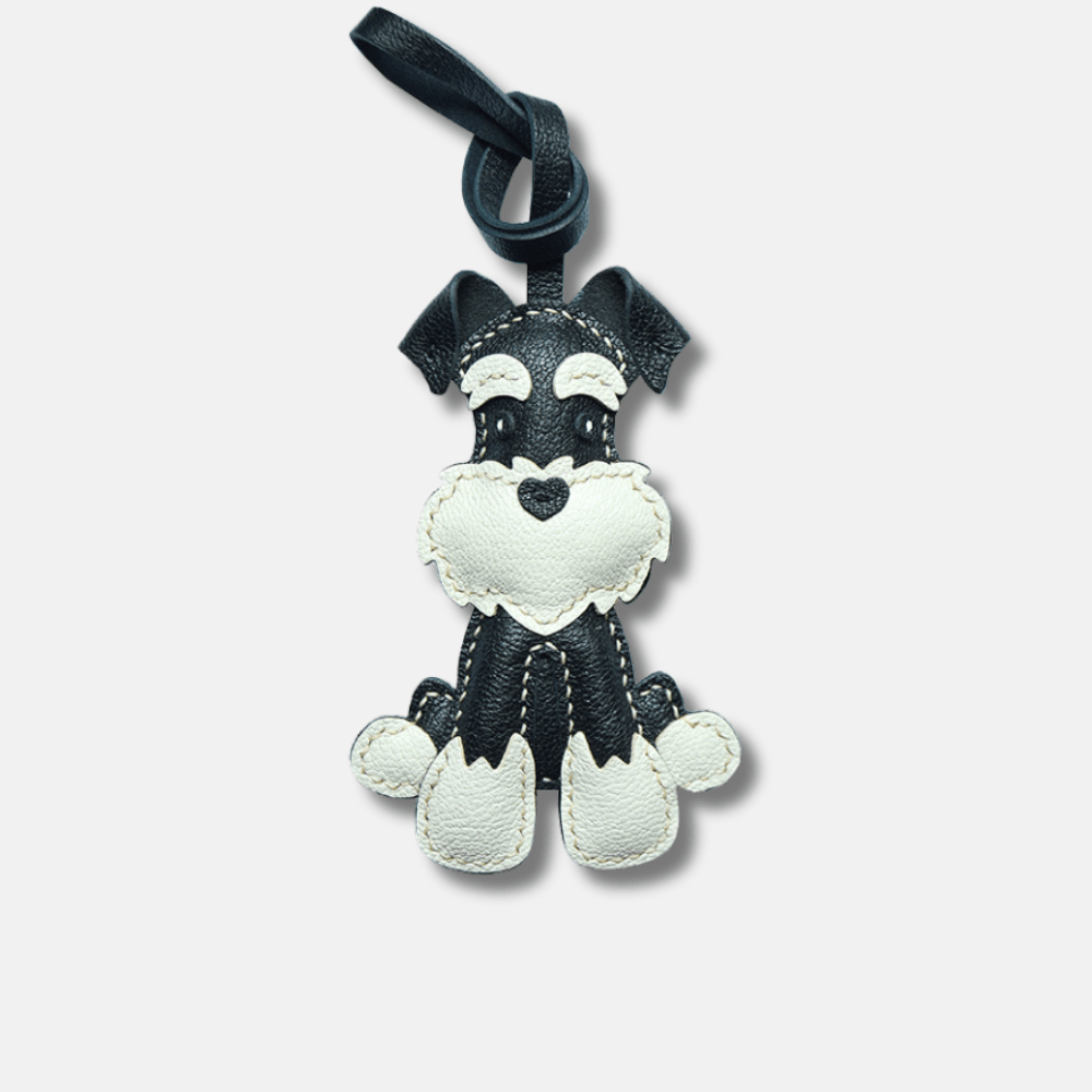 Schnauzer – Charming design – Bag charm-Apparel & Accessories > Handbags, Wallets & Cases > Handbag Accessories > Charms-Cíelo Fióra Atelier