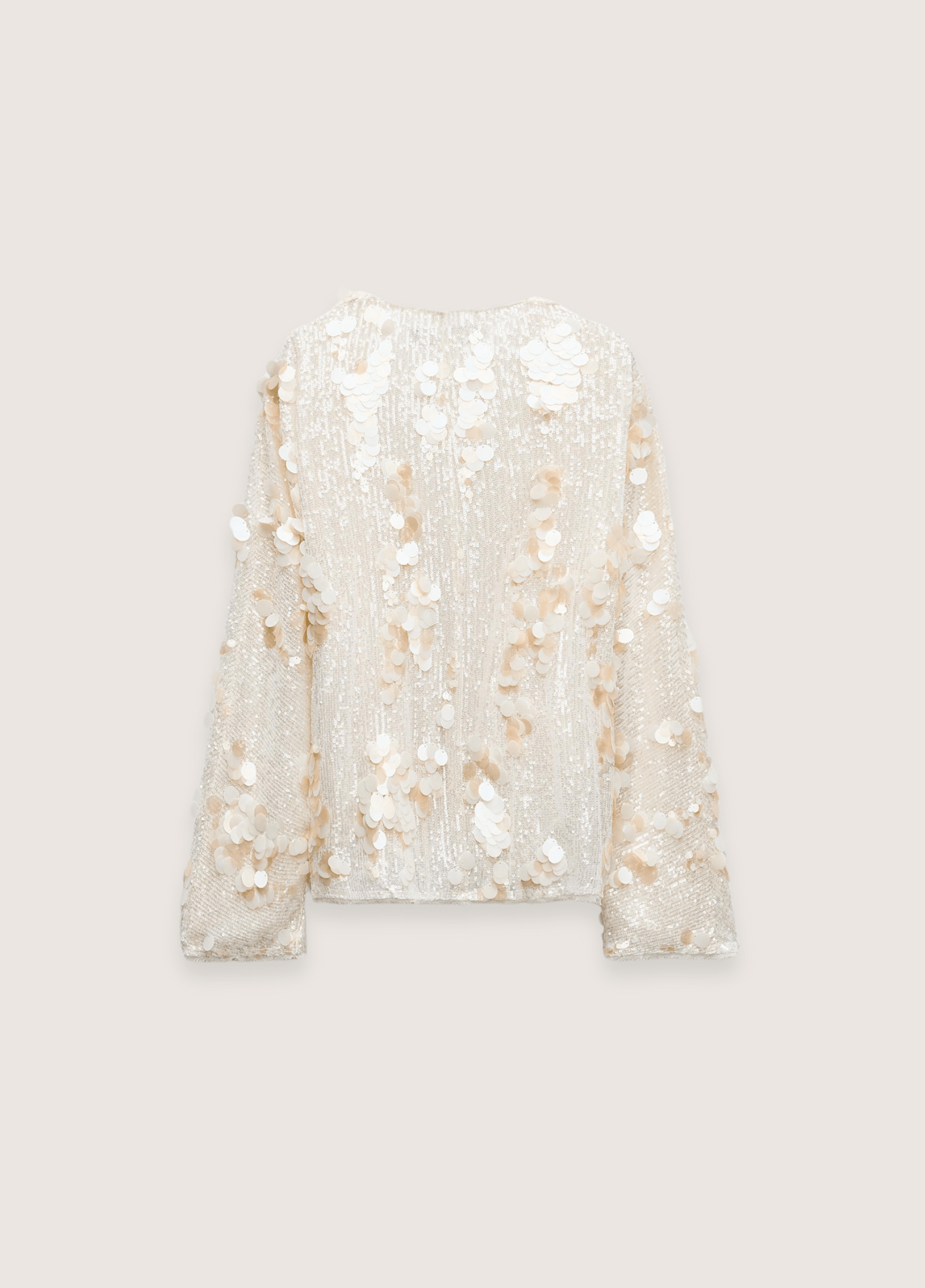 Serenelle – Sequin motifs – Sequined kimono-Apparel & Accessories > Clothing > Outerwear > Kimonos > Sequined Kimonos-Cíelo Fióra Atelier