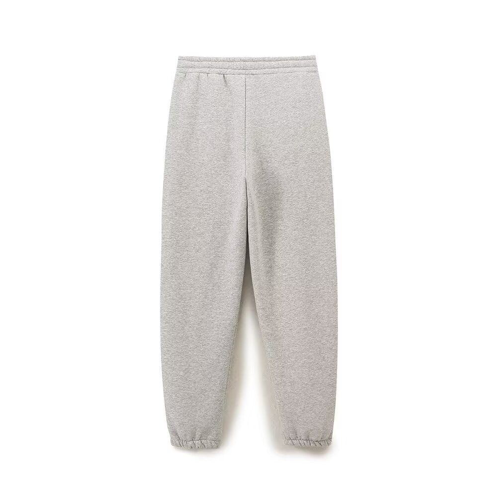 Thalassa – Crew neck sweatshirt & jogger-style pants – NYC lounge set-Apparel & Accessories > Clothing > Activewear > Loungewear Sets-Cíelo Fióra Atelier