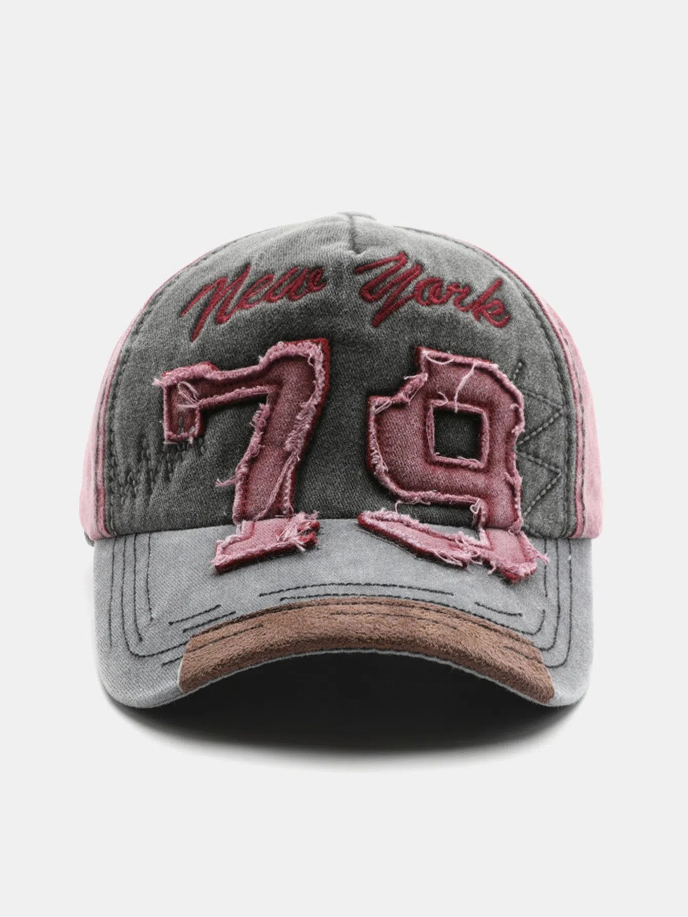 Thessia – NYC 79 – Baseball cap-Apparel & Accessories > Clothing Accessories > Hats > Baseball Caps-Cíelo Fióra Atelier