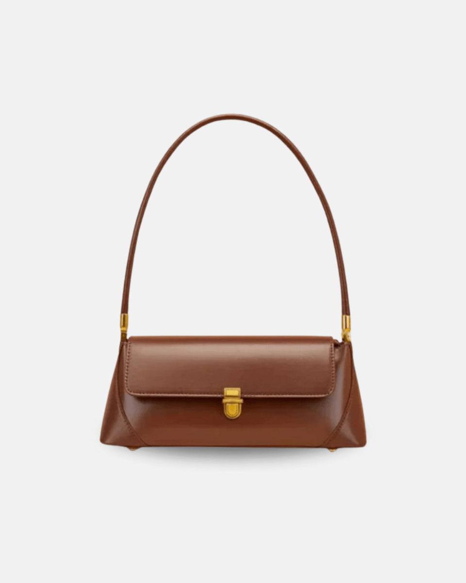 Viviana – Sleek refined design – E/W shoulder bag-Apparel & Accessories > Handbags, Wallets & Cases > Handbags > Shoulder Bags-Cíelo Fióra Atelier