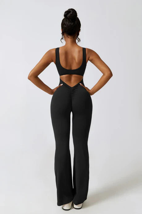 Xiomara – Sleeveless design – High-performance jumpsuit-Apparel & Accessories > Clothing > One-Pieces & Rompers > Sculpting Jumpsuits-Cíelo Fióra Atelier