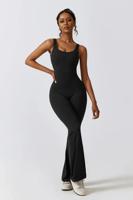 Xiomara – Sleeveless design – High-performance jumpsuit-Apparel & Accessories > Clothing > One-Pieces & Rompers > Sculpting Jumpsuits-Cíelo Fióra Atelier