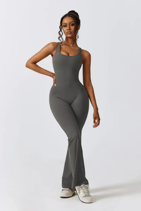 Zahara – Sleeveless fit – Active jumpsuit-Apparel & Accessories > Clothing > One-Pieces & Rompers > Everyday Jumpsuits-Cíelo Fióra Atelier