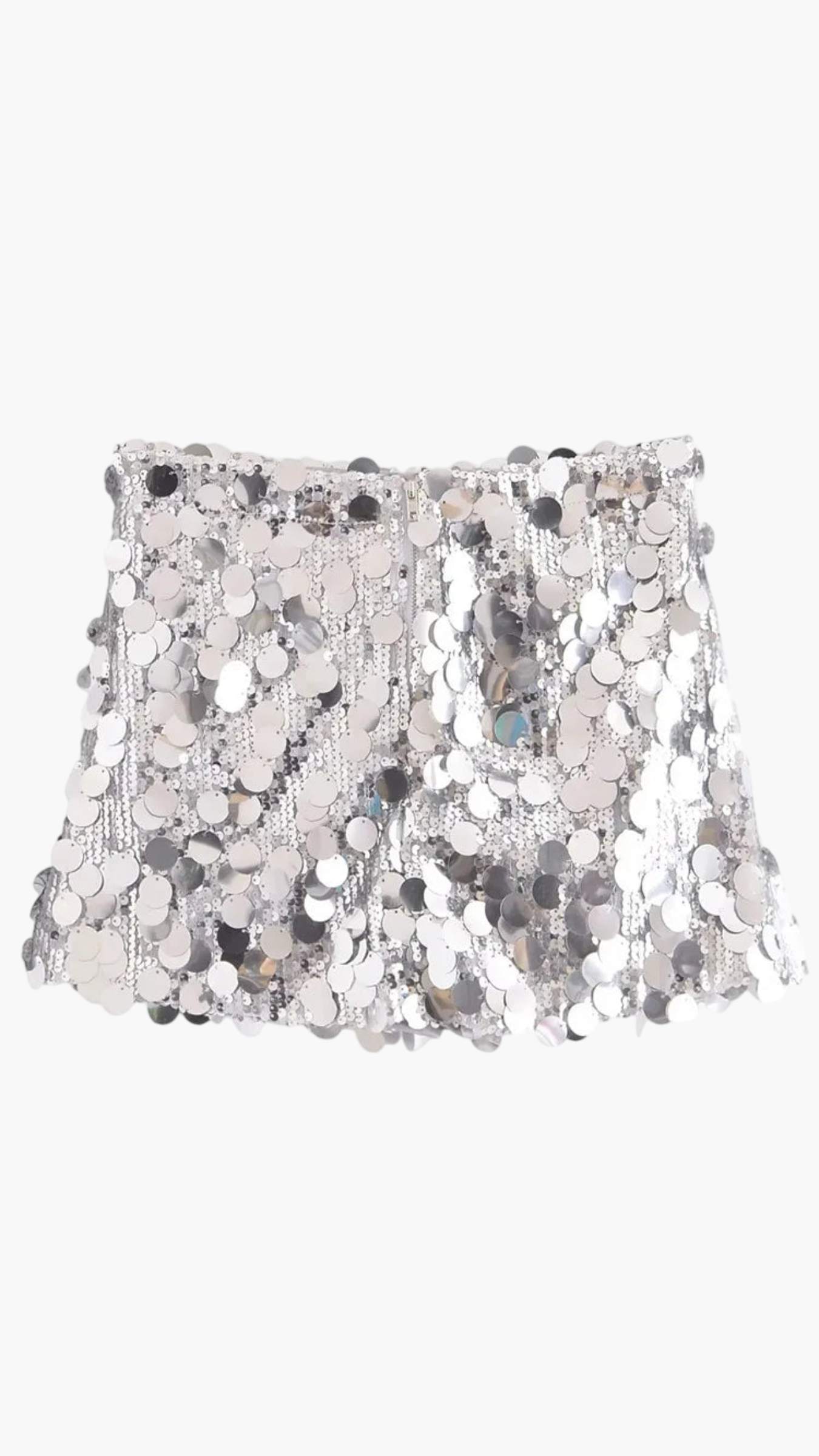 Zaira – Radiant sparkle – Glitter mini skirt-Apparel & Accessories > Clothing > Skirts > Mini Skirts-Cíelo Fióra Atelier