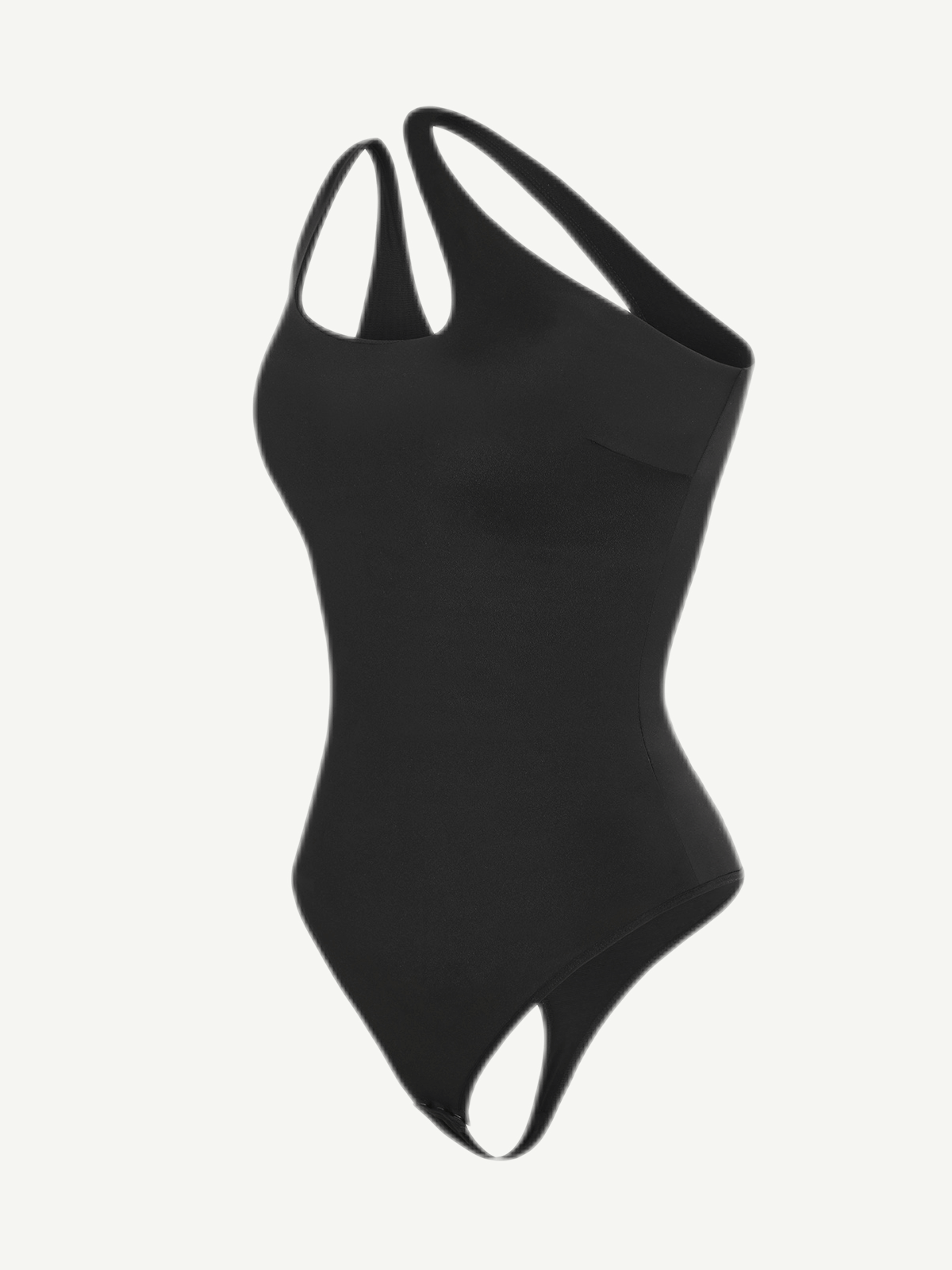 Zayana – Asymmetrical design – One-shoulder bodysuit-Apparel & Accessories > Clothing > Underwear & Shapewear > Shapewear > Shaping Bodysuits-Cíelo Fióra Atelier