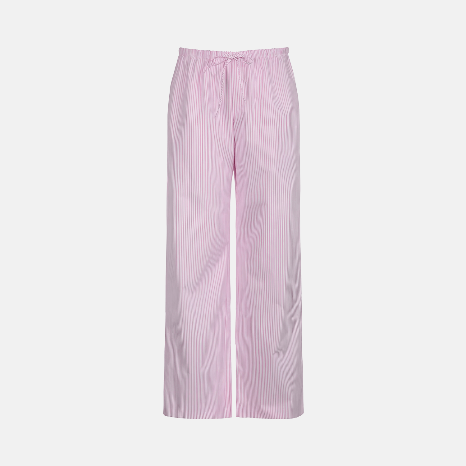 Zinara – Front tie detail – Stripe trousers-Apparel & Accessories > Clothing > Pants > Patterned Pants-Cíelo Fióra Atelier