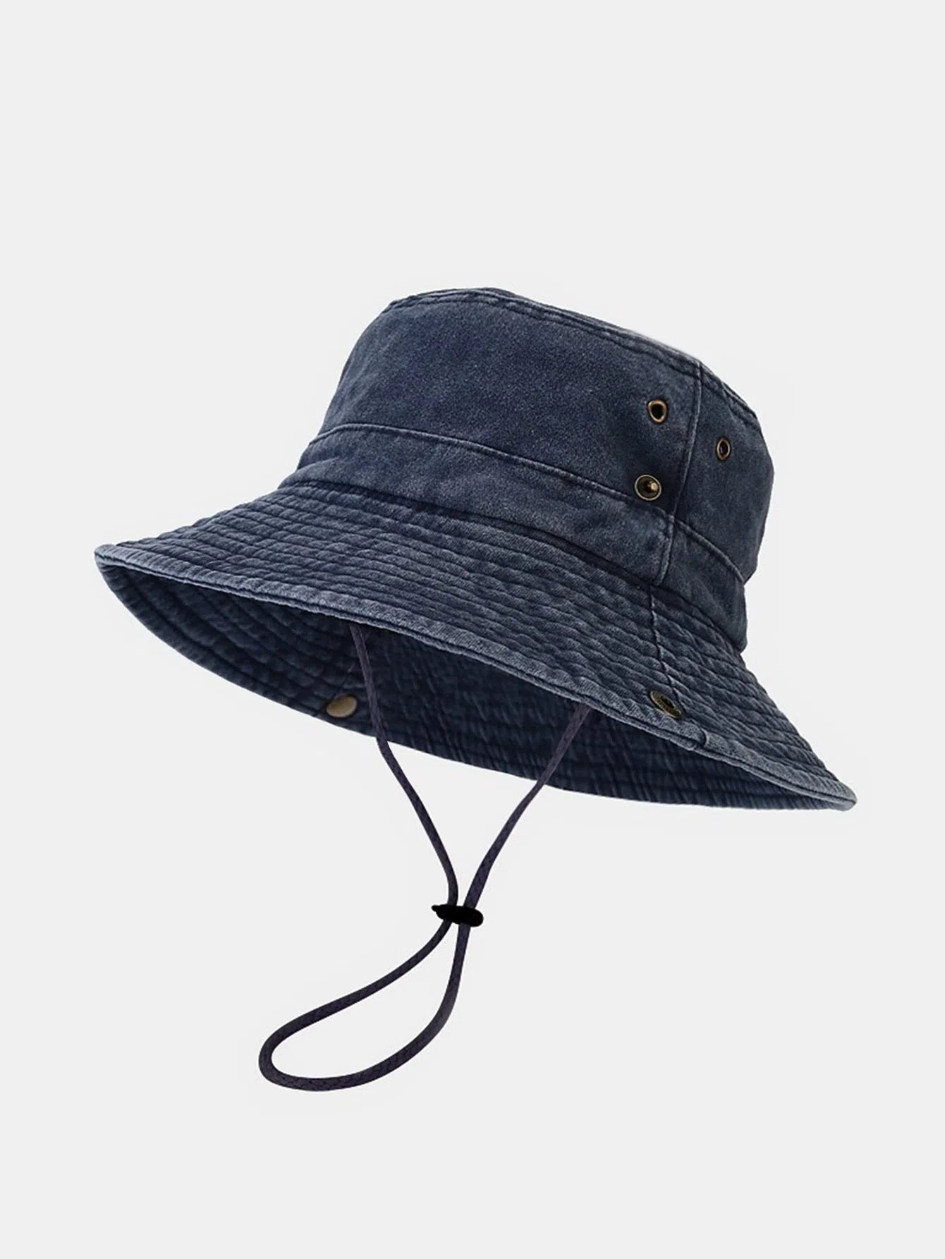 Zyrah – Distressed design – Bucket hat-Apparel & Accessories > Clothing Accessories > Hats > Bucket Hats-Cíelo Fióra Atelier