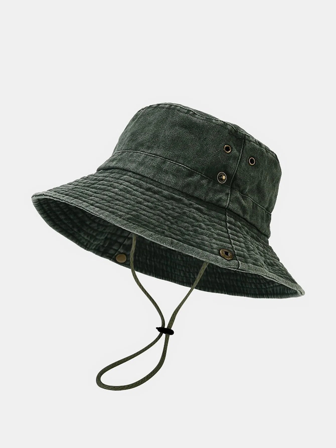 Zyrah – Distressed design – Bucket hat-Apparel & Accessories > Clothing Accessories > Hats > Bucket Hats-Cíelo Fióra Atelier