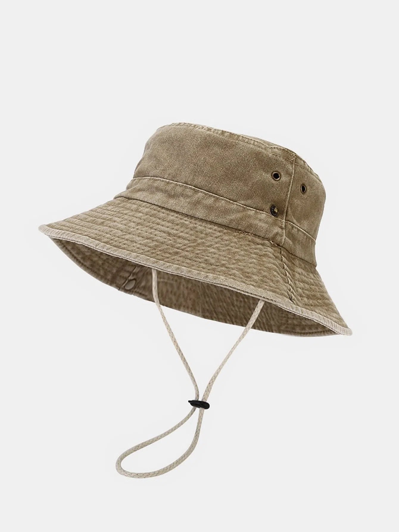 Zyrah – Distressed design – Bucket hat-Apparel & Accessories > Clothing Accessories > Hats > Bucket Hats-Cíelo Fióra Atelier