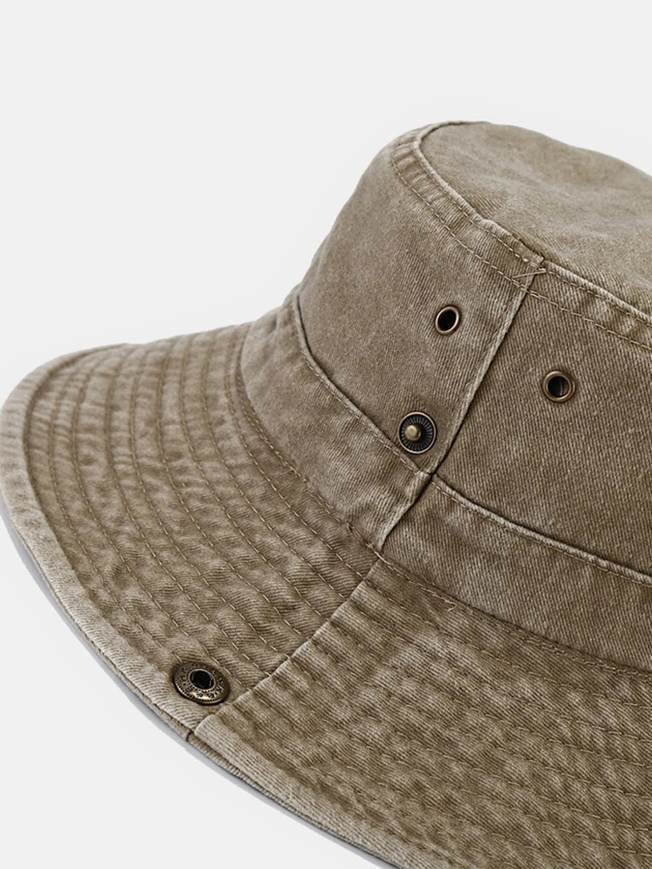 Zyrah – Distressed design – Bucket hat-Apparel & Accessories > Clothing Accessories > Hats > Bucket Hats-Cíelo Fióra Atelier